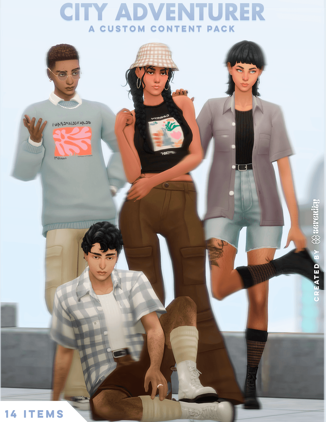 Скриншот мода Коллекция одежды City Adventurer Collection